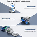 3 in 1 Wireless Charging Station for Apple,Foldable Magnetic Travel Charger photo 2