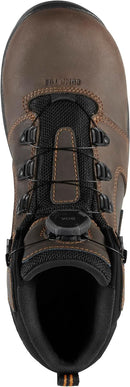 Danner Vicious Composite Toe Work Boots for Men - Brown/Orange - Boa — 4