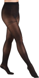 Truform Sheer Compression Pantyhose, 20-30 mmHg, Women's Shaping Tights, 20 Denier, Black, X-Large (Pack of 2) — 2