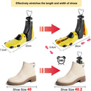 Shoe Stretcher Men Women, Boot Stretcher Women Men Shoe Tree Adjustable Shoe Stretcher Wide Feet (Pack of 1) | yellow — 3
