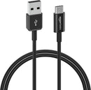Amazon Basics USB-A to USB-C Fast Charger Cable, USB 2.0, 480Mbps Data Transfer Speed, USB-IF Certified, for Apple iPhone 16/15, iPad, Samsung Galaxy, Tablets, Car, 3ft, Black 1