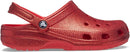 Crocs Classic Clogs - Glitter – Flame — 3