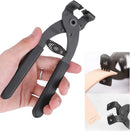 Leather Silent Pliers, Robust Carbon Steel Material Leather Craft Hole Punch Stitching Tools Sewing Chisel for Belts Purses Watch Bands(4mm-4 Teeth) — 3