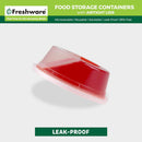 Freshware Food Storage Containers [50 Set] 8 oz Plastic Deli Containers with…
