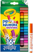 Crayola Pip Squeaks Skinnies Washable Marker Set (16ct), Mini Markers for Toddlers, Thin Coloring Markers for Kids, Spring Crafts Supplies — 2