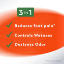 Odor-Eaters Everyday Comfort Insoles, Foot Odor Eliminating Insert, 3 Count — 4