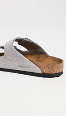 Birkenstock womens Arizona – Desert Buck Whale Gray — 3