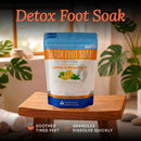 Detox Foot Soak 32 oz with Essential Oils Lemon, Peppermint, and Lavender — 5