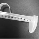 EchoDone 10 Pairs Plastic Shoe Tree Stretcher Shaper for Men | white — 4