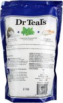 Dr. Teal's Peppermint Foot Soak Gift Set (3 Pack, 2lb Ea.) - Revitalize & Refresh Cooling Peppermint with Essential Oils Blended with Pure Epsom Salt - Ease Aches & Pains, Baking Soda Eliminates Odor — 3