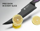 ASETY Knife Set, 15 PCS Kitchen Knife Set with Built-in Sharpener Block — 5