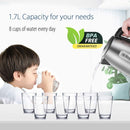 COMFEE' Stainless Steel Electric Kettle, 1.7 Liter Tea Kettle Electric & Hot…
