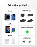 Belkin USB C to Lightning Braided Cable 6.6ft Fast iPhone Charger Cord 5