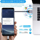 USB C Cable Fast Charging Nylon Braided 3Pack 6ft USB A to Type C Cord photo 6