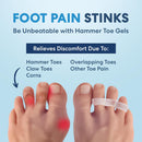 Dr. Frederick's Original Hammer Toe Corrector, 3-Loop, Firm, Clear, 2 Pairs 2