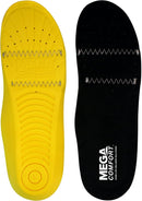 MEGAComfort Anti-Static (ESD) Personal Anti-Fatigue Mat (PAM)® Insole Yellow/Black Men's 8-9, Women's 10-11 Medium — 1