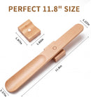 11.8 Inch Magnetic Wall Shoe Horn | Natural Wood — 2