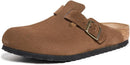 Birkenstock Boston Corduroy – Dark Tea — 1