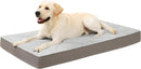 KSIIA Orthopedic Dog Bed for Large Dogs with Waterproof Lining, Grey, 35x22 — 1