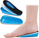 Svowin 3 Layers Adjustable Height Increase Insoles, Heel Lift Inserts for Leg Length Discrepancies and Achilles Tendonitis, Heel Cushion Cups for Heel Pain, Heel Spur, Men and Women (Small) — 1