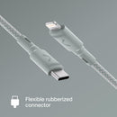 CLEMM USB C to Lightning Cable [Apple MFi Certified] 3.9ft, 60W Fast Charging Nylon Braided iPhone Charger Cord, Power Delivery, Long Lifespan Compatible with iPhone 14/13/12/11/X/XR/XS, iPad, AirPods 6
