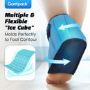 Comfpack Ankle Ice Pack Wrap, 2 Hours Long Lasting Cold Therapy for Swelling, Sprained Ankle, Achilles Tendonitis, Plantar Fasciitis Relief, Heel Pain, Reusable Ice Wrap for Surgery Recovery — 3