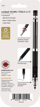 UNI uniball Kuru Toga Elite Mechanical Pencil Starter Kit,0.5mm,HB