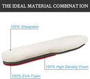 Endoto Sheepskin Insoles for UGG Replacement Inserts Soles - Red — 3