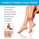 Premium Metatarsal Pads, Soft Ball of Foot Cushions,Reduce Foot Pain and Provide Support, Suit for Men Women & All Shoes Types（10Pcs） 2