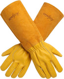 Acdyion Thorn Proof Gardening Gloves for Men & Women,yellow,M