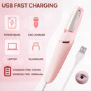 Callus Remover for Feet, ZABOUL Electric Foot Callus Remover Rechargeable Pedicure Tools Smooth Pedicure Wand Electronic Foot File, Feet Care for Removes Dry Hard & Dead Skin Ideal Gift - Pink 1 — 6