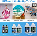 Epoxy Resin 2 Gal, Clear Casting Kit for DIY Craft & Beginners, Crystal Clear Epoxy Resin for Casting, Coating,… — 4