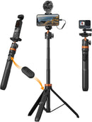 K&F CONCEPT 62'' Phone Selfie Stick Tripod photo 1