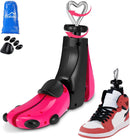 Shoe Stretcher Men, Women Leather Boot Stretcher for Wide Feets, Shoe Tree Adjustable Boot Widener Stretcher | pink — 1