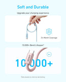 Anker Zolo USB C to USB C Cable, 240W Fast Charging Cable (6 ft, White) 4