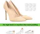 34 Pcs Silicone High Heel Cushion Inserts Pad, Anti Slip Strap Grip — 6