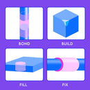 EDSRDXS 10ml UV Welding Resin Bonding Glue Kit with 3W UV Light — 4