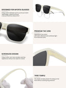 Wzerry Polarized Over Glasses Sunglasses for Women Men with Large Shades | Black/Grey + Dark Grey/Grey + White/Grey — 3