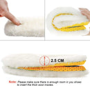 Ailaka Sheepskin Sport Wool Insoles for Women & Men, Premium Thick Fur Fleece Replacement Warm Inserts for Shoes Boots Slippers Sneakers - 1 Pair — 3