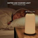 Touch Bedside Table LED Lamp, [Sleek Design & RGB Mode] Multi-Color Dimmable with Warm White Lights, Birthday Gifts… — 8