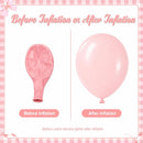 Pink Balloon Arch Kit, 145Pcs Baby Shower Birthday Decor | Pink White — 4