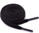 Sechunk | Flat Cotton Shoelace set of 2 pairs Various colors Multiple lengths | Black — 1