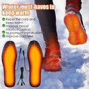 Heated Insoles USB Electric Power Thermal Soles for Winter Boots Shoes Sneaker Ice Fishing Camping Outdoor Activities, Feet Warmers Full-Foot Heating & Cut-to-Fit Design for Women Men - 41-46 — 3