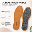 riemot Leather Insoles for Men, 100% Lambskin Upper for Dress Shoes & Boots 44EU, US11 - Brown - 12 — 7