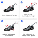 Shoe Stretcher - Women and Men, Adjustable Length and Width, Expander for Wide Feet | grey — 3