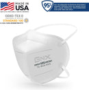 BNX N95 Mask NIOSH Certified MADE IN USA Particulate Respirator Protective Face Mask (10-Pack, Approval Number TC-84A-9315 / Model H95W) White — 7