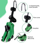 Shoe Stretcher Shoe Trees,Adjustable Length & Width for Men and Women,4-Way Adjustable Shoe Expander Widener | green — 2