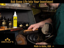 Obenauf's Heavy Duty LP Leather Preservative (4oz)- All Natural Beeswax Oil Conditioner- Rejuvenate Restore & Preserve Sunfaded or Cracked Boots Jackets Saddles Car Auto Upholstery Furniture- USA Made - 4 Ounces — 3
