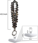 TENOC Beaded Phone Wrist Strap, Black photo 2