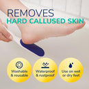 Dr. Scholl's Hard Skin Remover Nano Glass Foot File - Dead Skin & Foot Callus Remover, Long Lasting Buffer, Soft Smooth Feet — 6